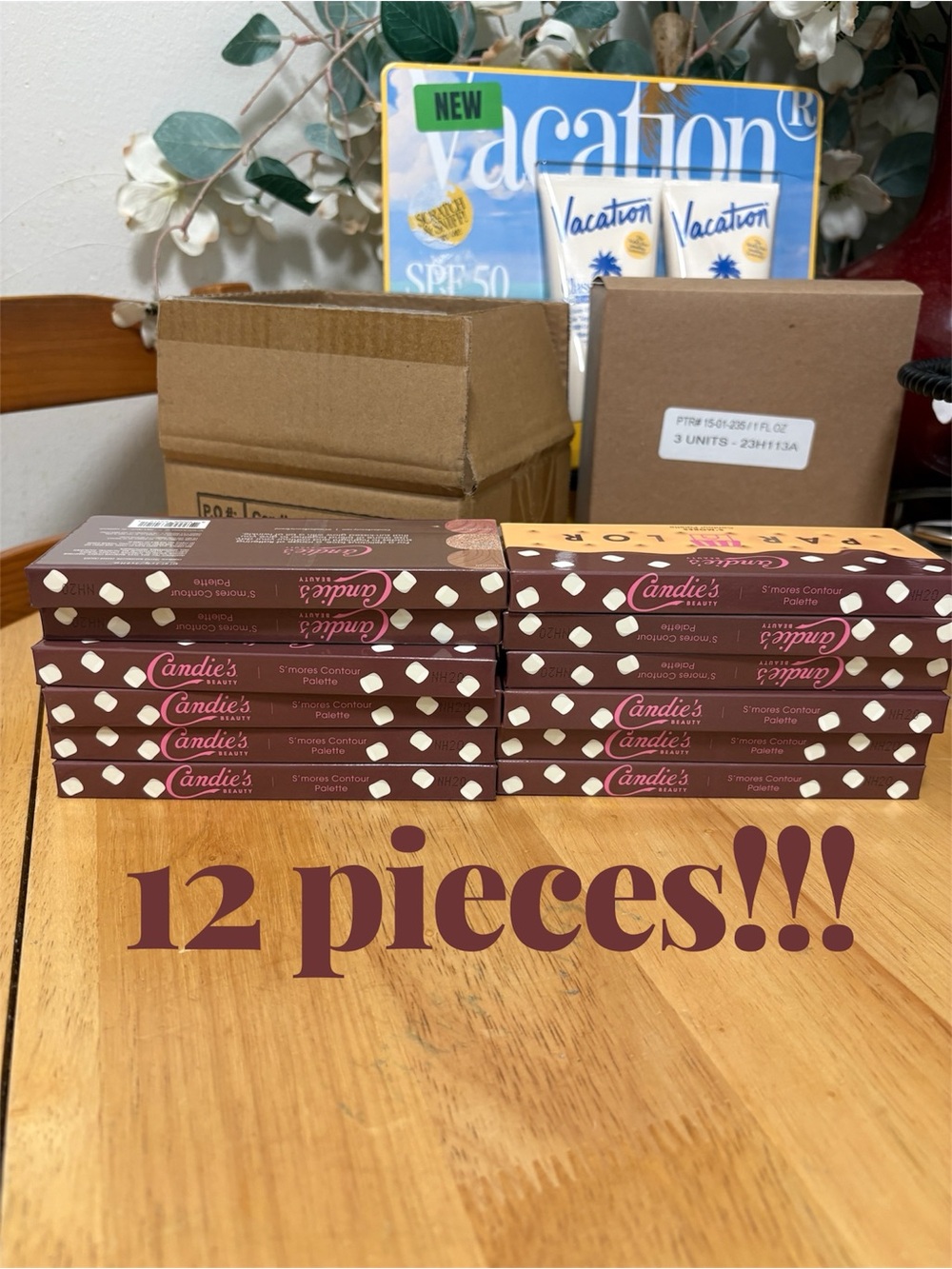 Candie's Beauty~Parlor S'Mores Contour Palette 12 Pieces!!Sealed, New, WHOLESALE